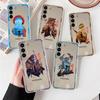 Genshin Impact Jujutsu Kaisen Clear Case For Samsung Galaxy S22 S20 FE S21 S10 S9 Plus Note 20 Ultra 10 Transparent Phone Shell