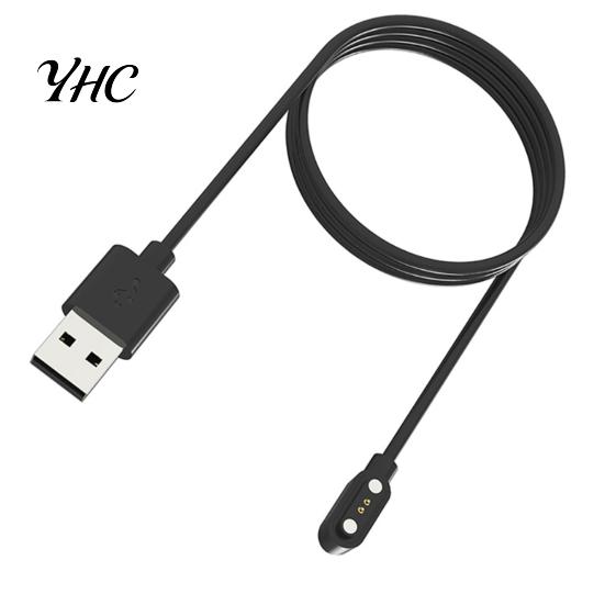 Smartwatch Charging Cable Smart Watch Charger Safe Magnetic Fast Dock Adapter 2 PIN Wristwatch Cord Wire for HW12 HW16