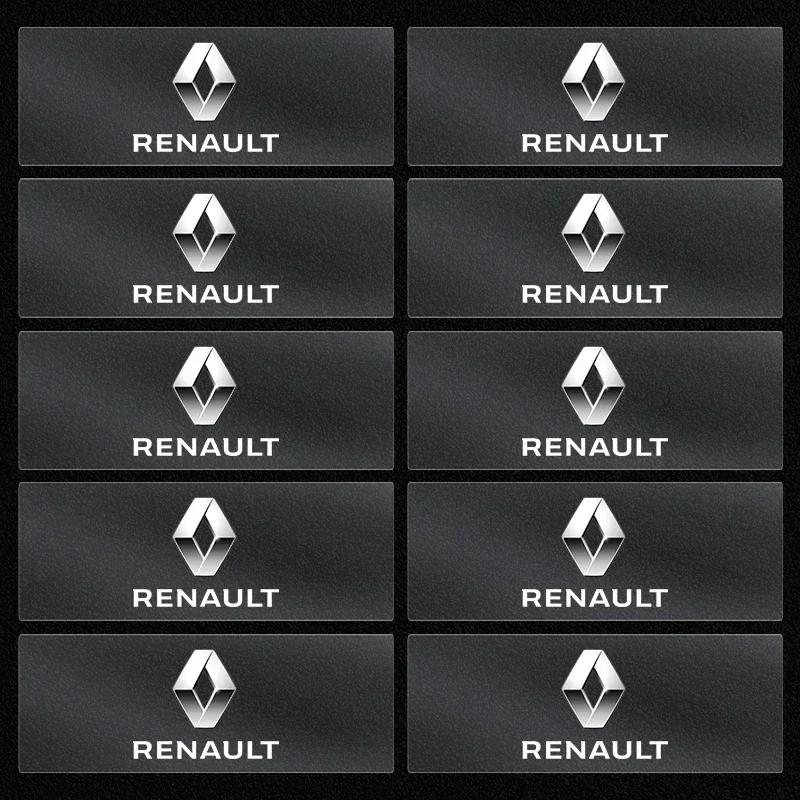 Для Renault 2026 Новые колпаки на диски Логотип эмблемы автомобиля Декоративные наклейки Значок Наклейка Стайлинг интерьера Для Renault Megane 2 3 4 RS Grand