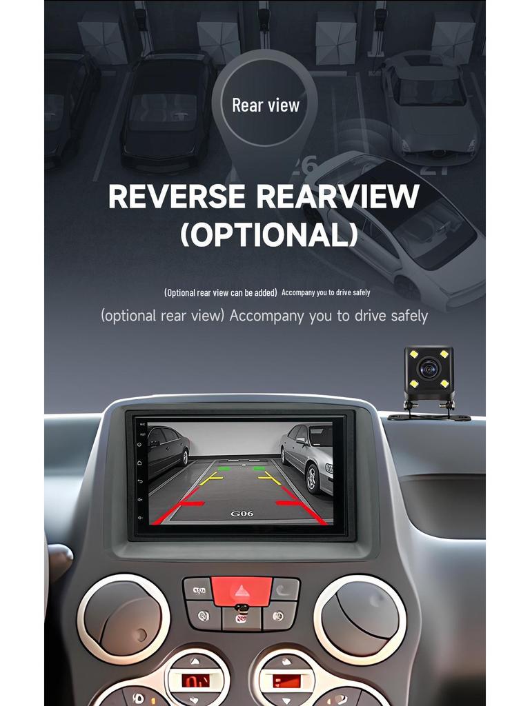 7-дюймовый Android GPS-навигатор для Fiat Panda (2012-2022)