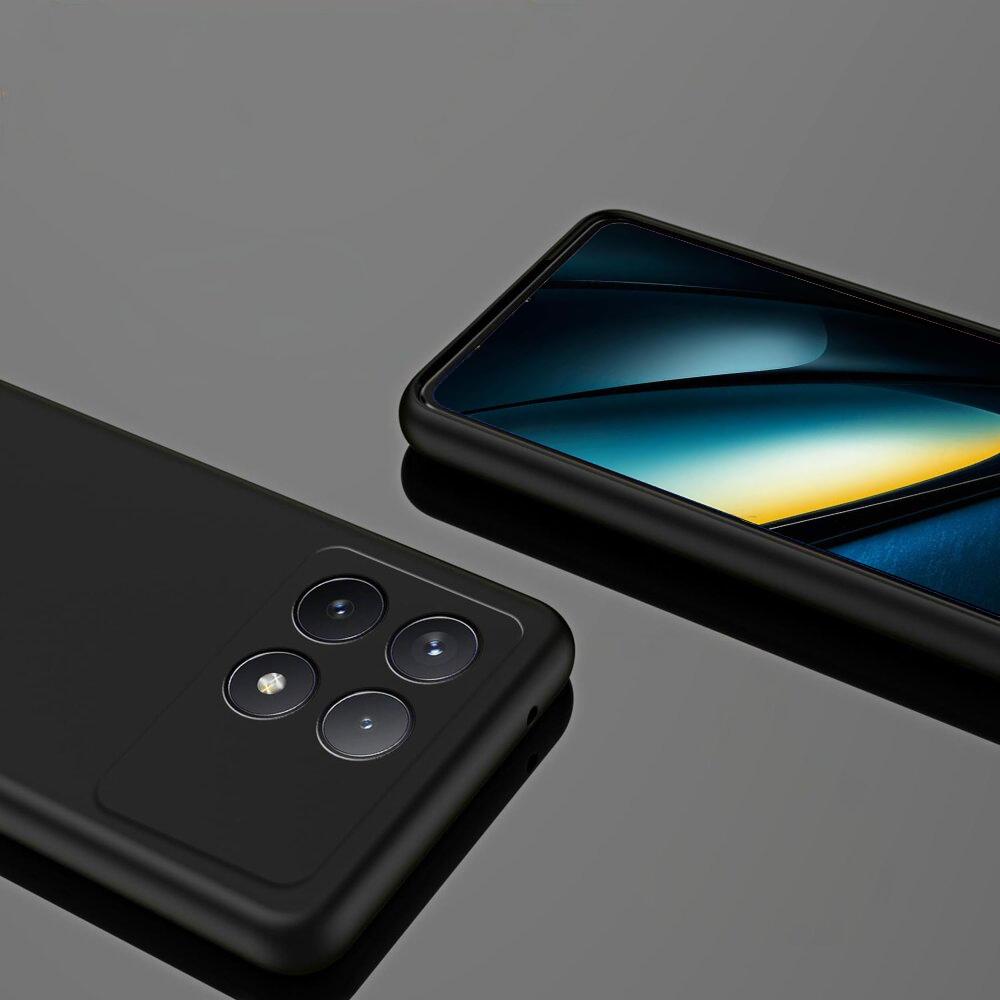 Case for Xiaomi Poco F6 Pro, Silicone Lite, black
