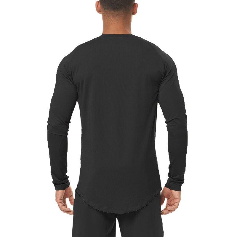 Осенняя быстросохнущая дышащая футболка Do The Work для тренажерного зала, фитнеса, бодибилдинга, мужская модная сетчатая футболка с высокой эластичностью и принтом