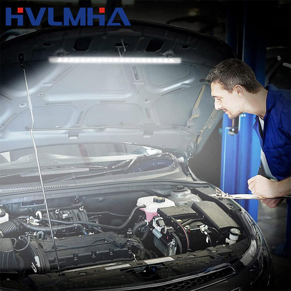 Универсальная белая светодиодная балка для ремонта двигателя под капотом с автоматическим управлением включением/выключением, рабочий свет для ремонта автомобиля, внедорожника, пикапа, внедорожника