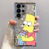 Мультяшный Чехол Барт Симпсоны для Samsung Galaxy S23 Plus S20 FE S21 S24 S25 Ultra S22 Мягкая Крышка для Телефона