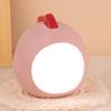 Night Light Cartoon Dinosaur Shape Adjustable Brightness 3 Color Temperatures Portable USB Rechargeable Sleeping Lamp