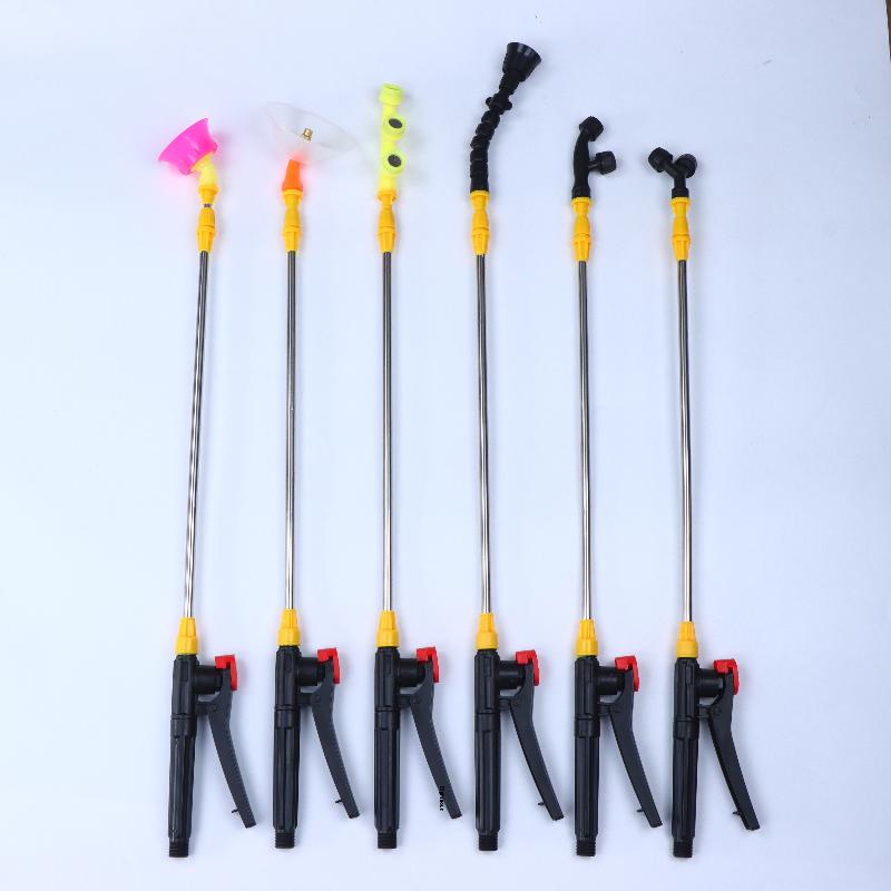 Retractable Garden Watering Sprayer Wand Adjustable Rotating Nozzle for Plant Irrigation Outdoor Deck Cleaning