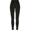 Urban Classics Womens/Ladies Checked High Rise Leggings