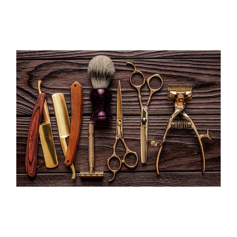 Абстрактная Золотая Жизнь Холст Картина Скандинавские Постеры и Принты Парикмахерских Инструментов Настенные Художественные Картины Туалет Домашний Декор Без Рамки