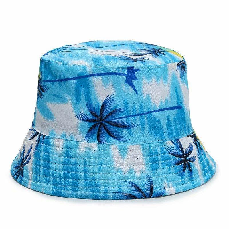 Bucket Hat Group Activities Advertising Hat Travel Agency Hat Printing Printing Embroidery Double-Sided Solid Color Basin Hat
