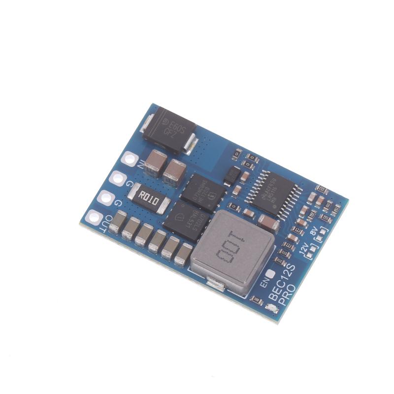 Bec12S-Pro 9-55V To 5V/8V/12V-5A Voltage Regulator Bec Power Module Output 5V 8V 12V 5A With Tvs Protection For Rc Fpv Drone