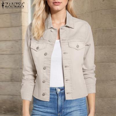 Женская повседневная блузка-кардиган с отложным воротником и длинными рукавами