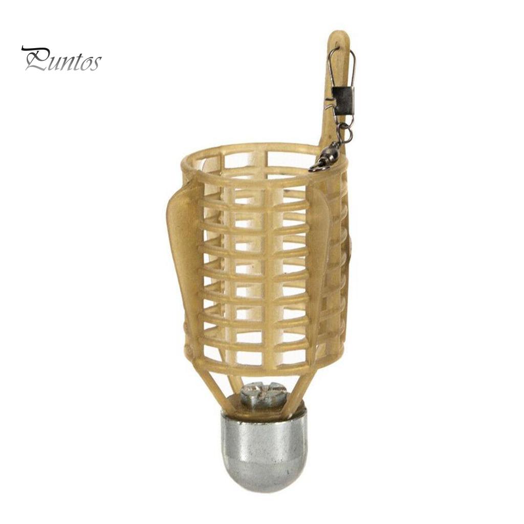 Puntos 20g/30g/40g/50g Carp Fishing Bait Feeder Lure Holder Trap Fishing Cage Basket
