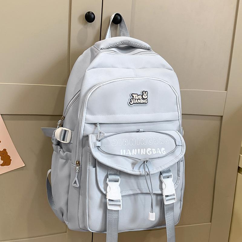 Школьные ранцы Детские для девочек начальной школы, для учениц средней школы, для студентов колледжа, набор из двух предметов, рюкзаки большой вместимости