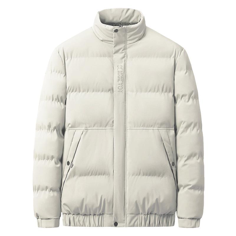 Повседневная новая осенне-зимняя теплая куртка с хлопковой набивкой, свободная, бархатная, утолщенная, зимняя куртка с хлопковой набивкой, мужская