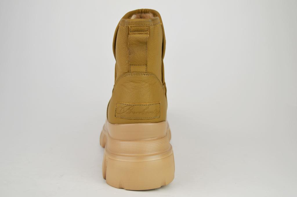 Ботинки зимние Berkonty 56102 35 Капучино кожа мех