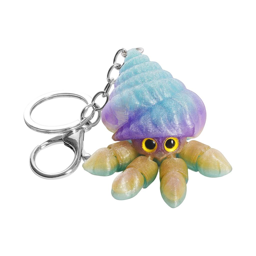 3D-печатный милый трехмерный брелок для ключей школьный рюкзак маленький кулон подарок маленький орнамент