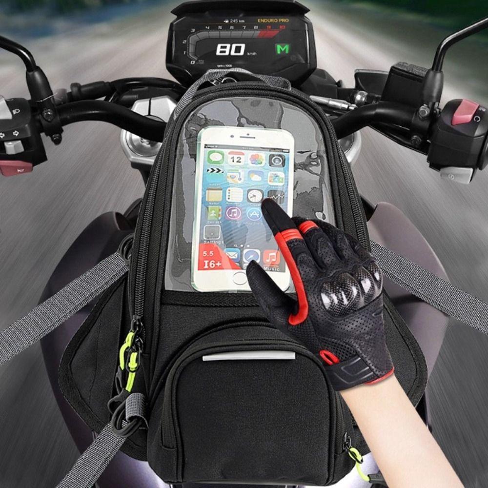Durable Motorcycle Tail Bag Wear Resistant Motorcycle Tank Bag Motorcycle Waterproof Bag  Saddle