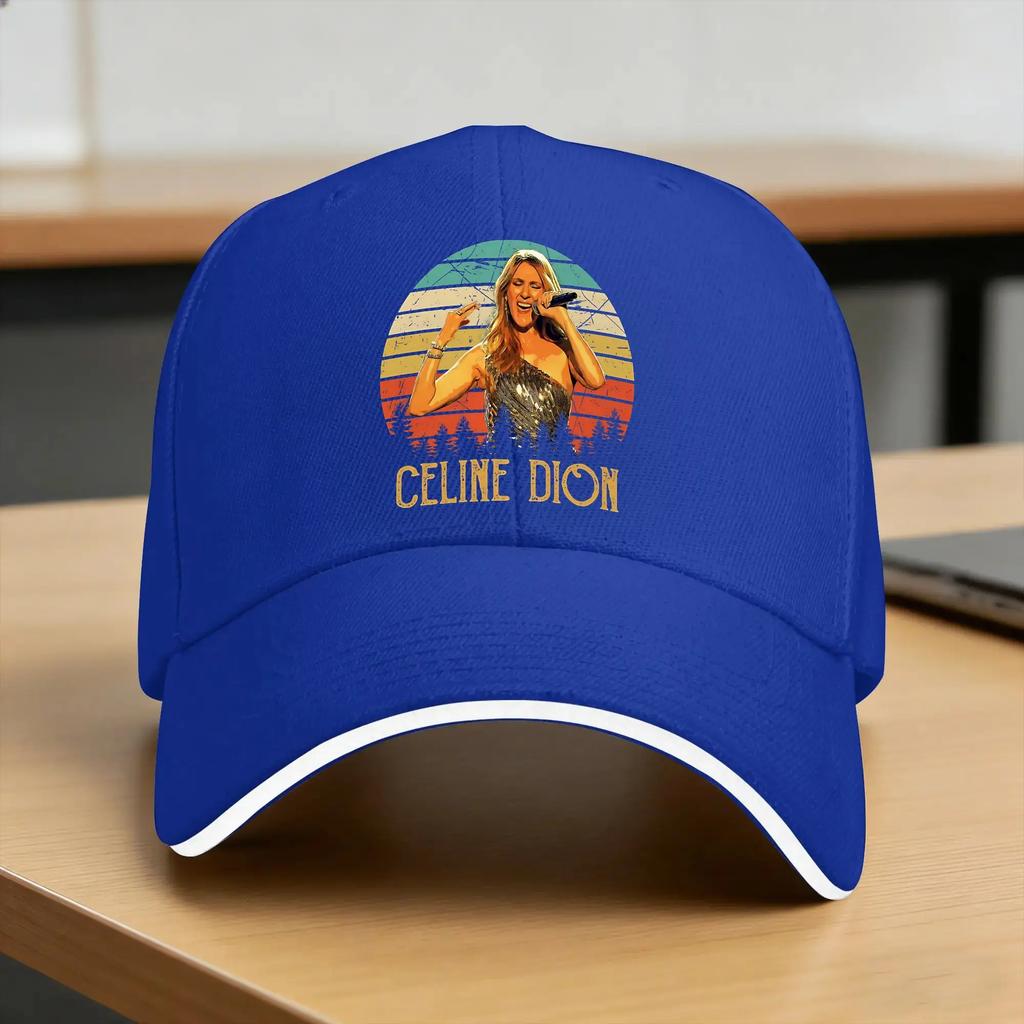 Летняя бейсболка Селин Дион для активного отдыха на природе Винтажная с индивидуальным логотипом Солнцезащитная Хип-хоп кепки Унисекс для взрослых Защита от солнца Кепка-snapback
