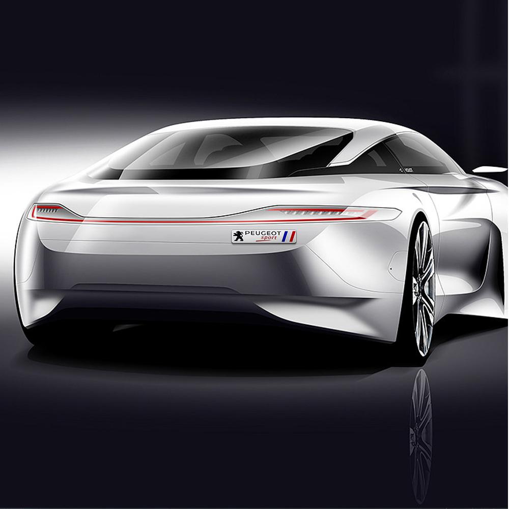 2026 Hot Car Sticker Car Styling Sticker 3D Aluminum Tail Emblem Badge Body Decal For Peugeot 2008 208 308 508 4008 408 3008 307