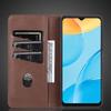 Роскошный магнитный адсорбционный кожаный чехол для OPPO A15 A15s OPPO A15 s Flip Cover Защитный чехол Capa Fundas Coque