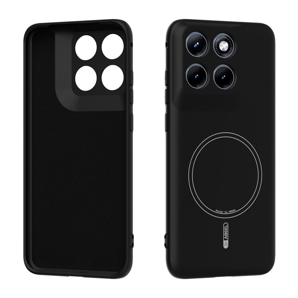 Чехол для телефона Motorola MOTO Edge 70 Fusion Plus, Магнитный чехол-накладка из жидкого силикона с ощущением кожи, Для MOTO Edge 70 Fusion G77 G67