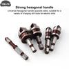 5 шт. 45 сталь 1/2"1/4" 3/8" 3/4"5/8" Зенковка Сверло Шестигранный Хвостовик Фреза Сверло для отверстий Дерево Металл Пластик Фасочные Инструменты