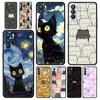 Phone Case For Oppo Find X6 Pro X5 A54 A53 A52 A9 A15 A95 A17 A16 A76 A74 A57 A31 Reno8 Reno7 Reno6 Pro 5G Cover Cat-Printed