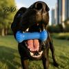 Pet Chew Toy Dog Toys for Aggressive Chewers, 2-in-1 Teeth Cleaning Dental Care with Anxiety Relief Rope, Bone Shaped TPR Interactive Tough