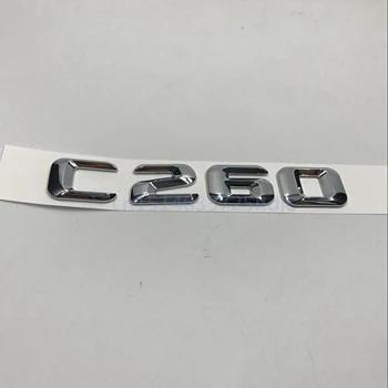 ABS For Mercedes-Benz C Class C180 C200 C220 C260 C280 C300 C320 Trunk Rear Emblem Badge Chrome Letters ZO7