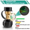 Leak-proof Propane Tank Connector QCC1/Type Propane Tank Refill Adapter  Camping Grill