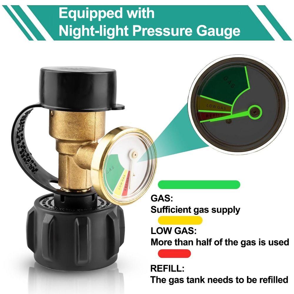 Leak-proof Propane Tank Connector QCC1/Type Propane Tank Refill Adapter  Camping Grill