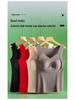 Women's German Velvet One-Piece Warm Vest Top with Built-in Bra for Autumn and Winter