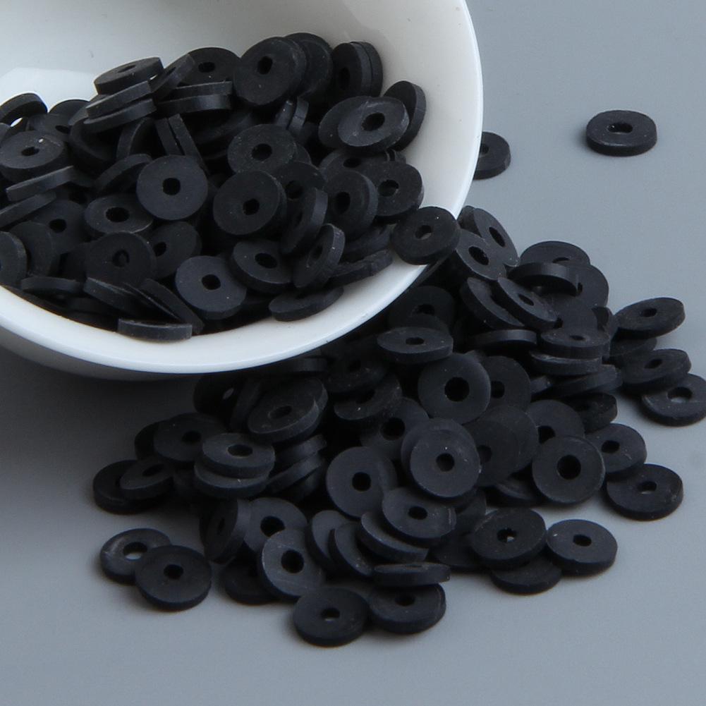 10 г бусин из полимерной глины сплошного цвета для браслетов и ожерелий - Разделительные бусины ручной работы