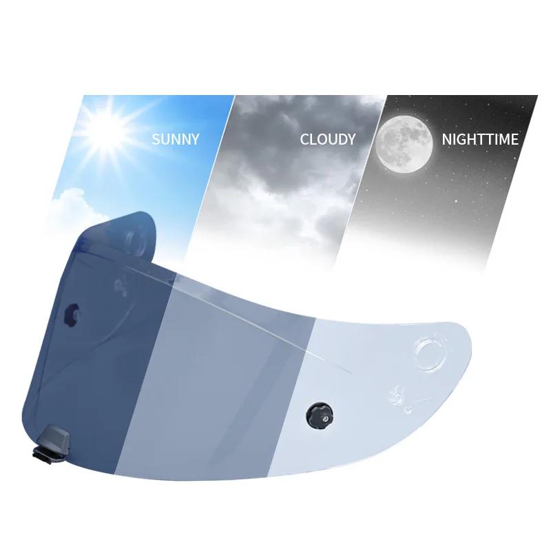 Photochromic Visor for HJC RPHA 11 PRO RPHA 70 ST HJ-26 Helmet Shield Uv Cut Casco Moto Face Shield Visera Windshield