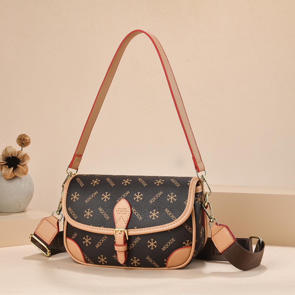 Faionable Versatile High Quali Floral Women's Bag 2026 New Single Shoulder Crossbody Bag High Quality Women Underarm Bag