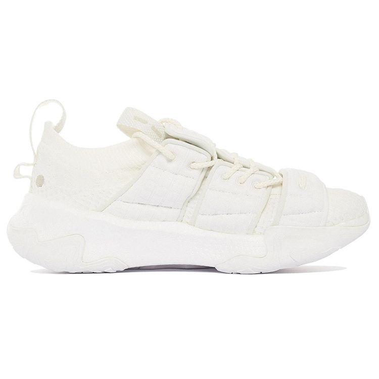 Li Ning Kung Fu Zen легкие амортизирующие амортизирующие износостойкие нескользящие низкие спортивные повседневные туфли мужские кроссовки белые AGLS135-1