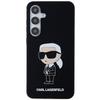 Karl Lagerfeld KLHCS24MSNIKBCK S24+ S926 hardcase black/black Silicone Ikonik