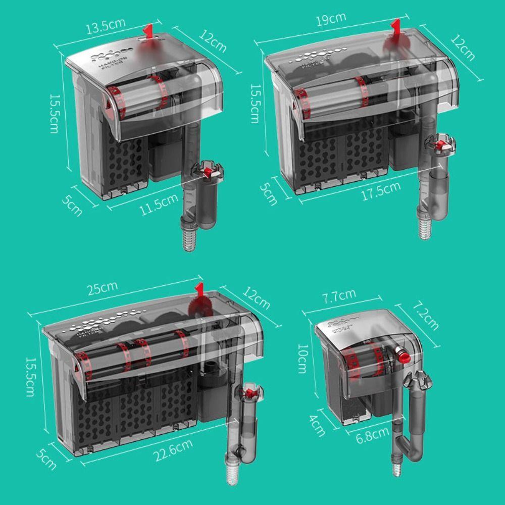 3-в-1 Фильтр для аквариума водопад Циркулирующий Очиститель воды Цикл чистой воды для дома