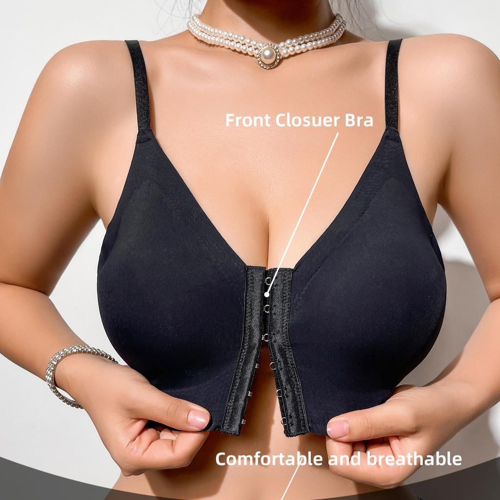 Пуш-ап с боковой поддержкой, предотвращающий провисание, с шестью косточками, бесшовное нижнее белье без косточек и регулируемый женский бюстгальтер