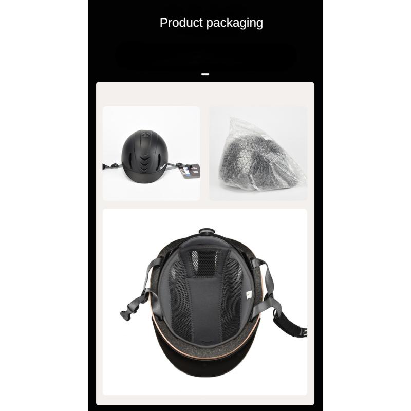 Сверхлегкий шлем для взрослых и детей, регулируемый шлем для верховой езды, рыцарская шляпа со съемными полями, снаряжение для лошади