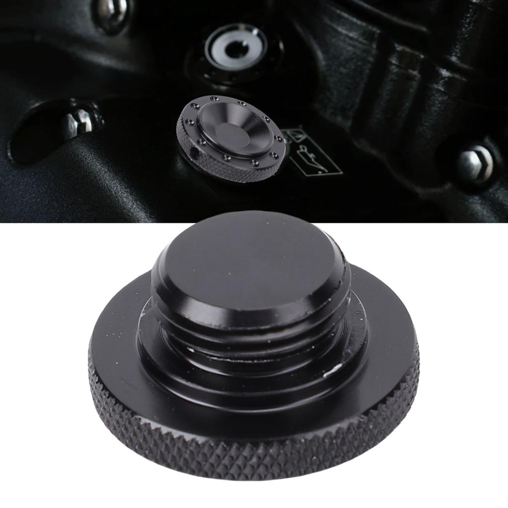 Motorcycle Oil Filler Screw Cover T6063 Aluminum Alloy Engine Oil Filler   Replacement for Interceptor 650 2018-2024