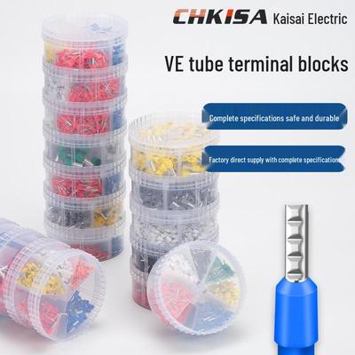 Трубчатый обжимной инструмент для клемм с ящиком для хранения для быстрых холоднопрессованных проволочных клемм