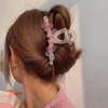 Party Animals Gifts Women Acrylic Hairgrip Ponytail Holder Butterfly Hair Claw Korean Shark Clip