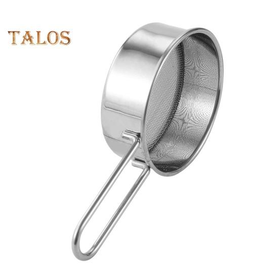 Stainless Steel Flour Sieve Filter Handheld Mini 40 Mesh Sugar Powder Strainer Sifter Baking Cooking Kitchen