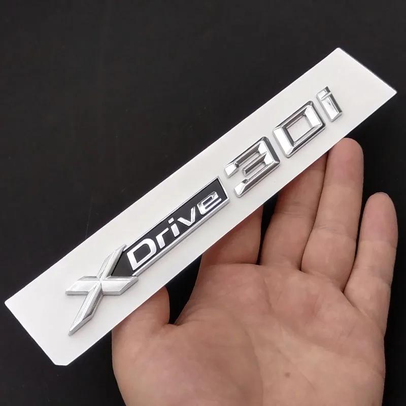 3D ABS XDrive 20d 23d 25d 30d 35d 40d 45d 50d 55d 20i 25i 30i GT X1 X3 X5 X6 Car Rear Trunk Emblem Sticker for BMW Accessories tu2