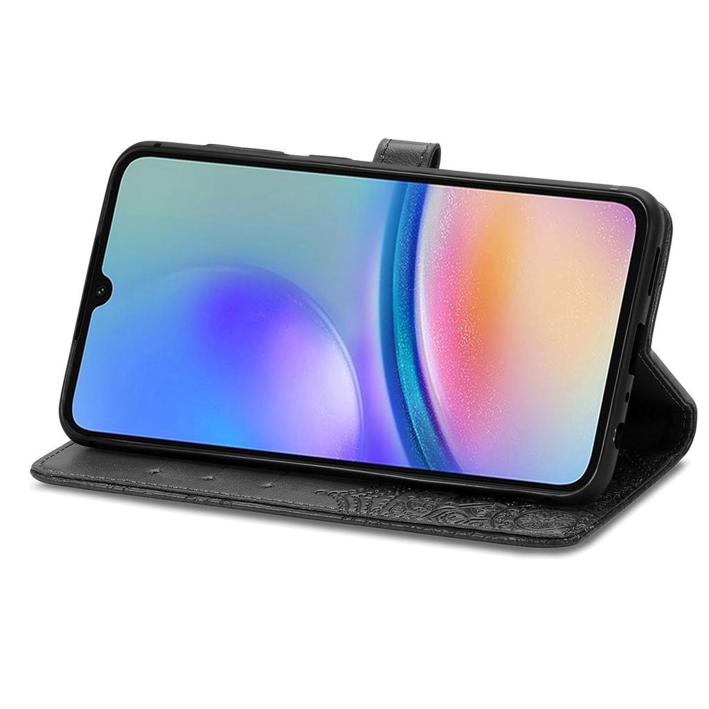 For Samsung Galaxy A05s 4G Magnetic Phone Case Embossed Mandala Pattern Cover