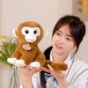 Realistic Big Eyed Golden Monkey Plush Doll Children's Doll Birthday Gift Home Decoration Plush Monkey Toy