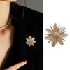 Snowflake Zircon Brooch Fashion Elegant Women Alloy Brooches Clothes Pins Accessories Party Wedding Gifts