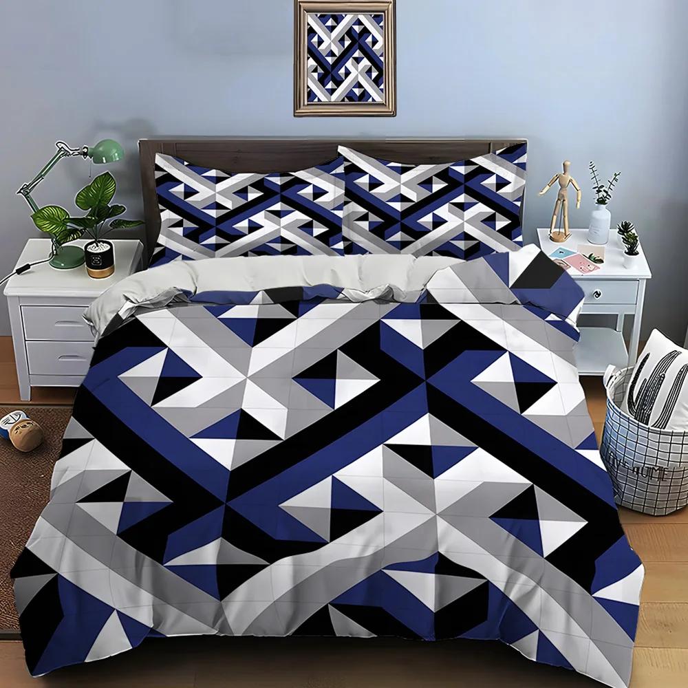 Comforter Geometric Designs Patterns Bedding Set 1 2 S Adult And Children Bedding Set Luxury Gifts