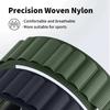 20 мм 22 мм Нейлоновый альпийский ремешок для Samsung Watch 7 6 5 4 / Huawei Watch 5/4/3/GT5-4-3 Pro Браслет Amazfit Active 2/Bip 6 Ремешок